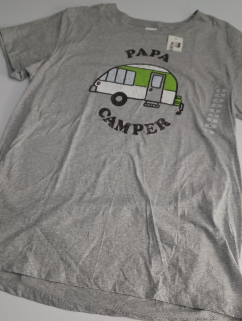 Papa Camper Retro Camper Tee Sz XL